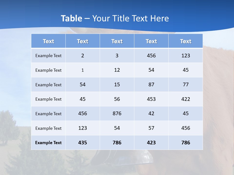 Purity Lake Hiker PowerPoint Template