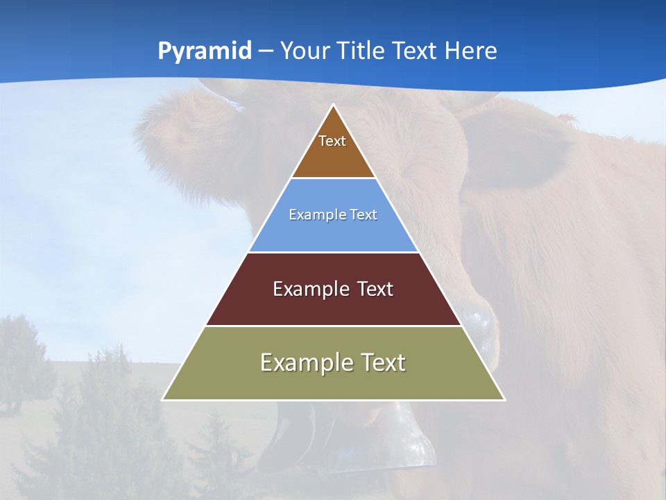 Purity Lake Hiker PowerPoint Template