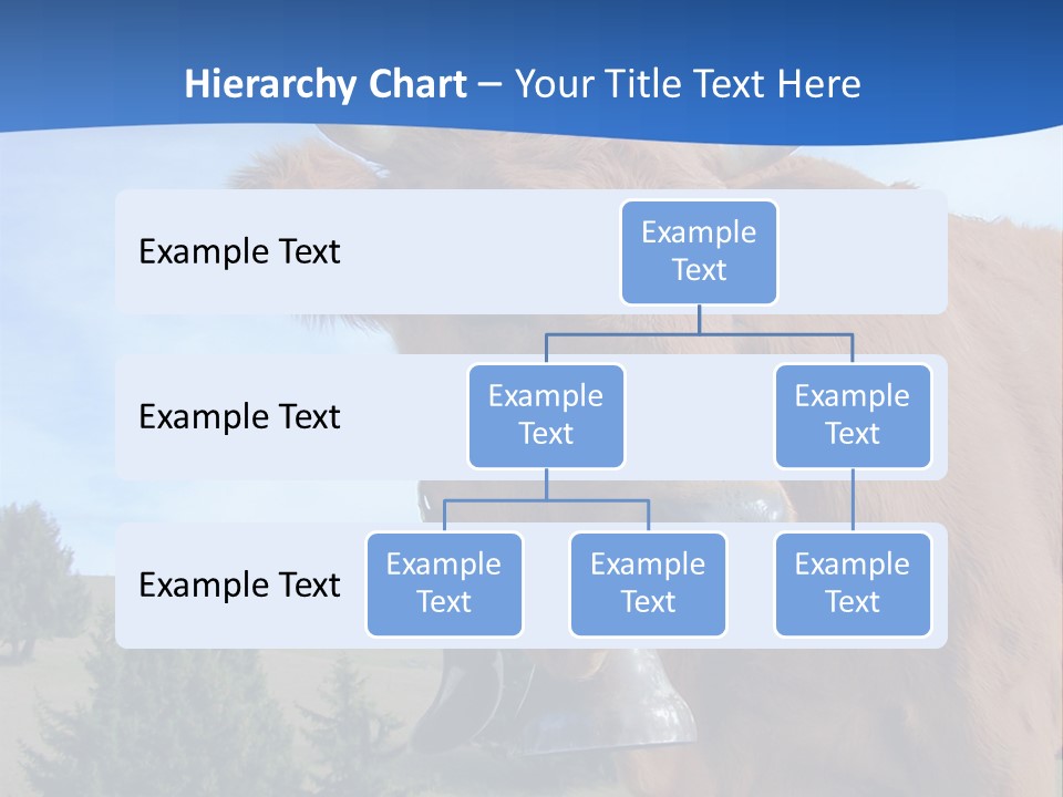 Purity Lake Hiker PowerPoint Template