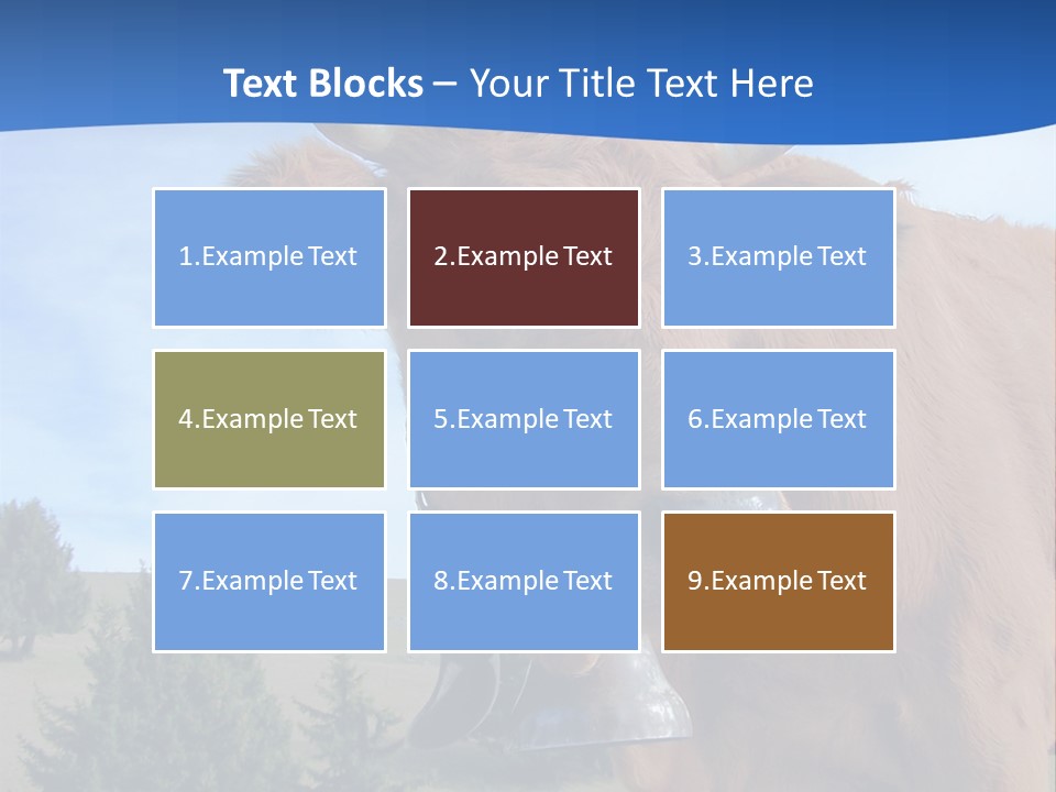 Purity Lake Hiker PowerPoint Template