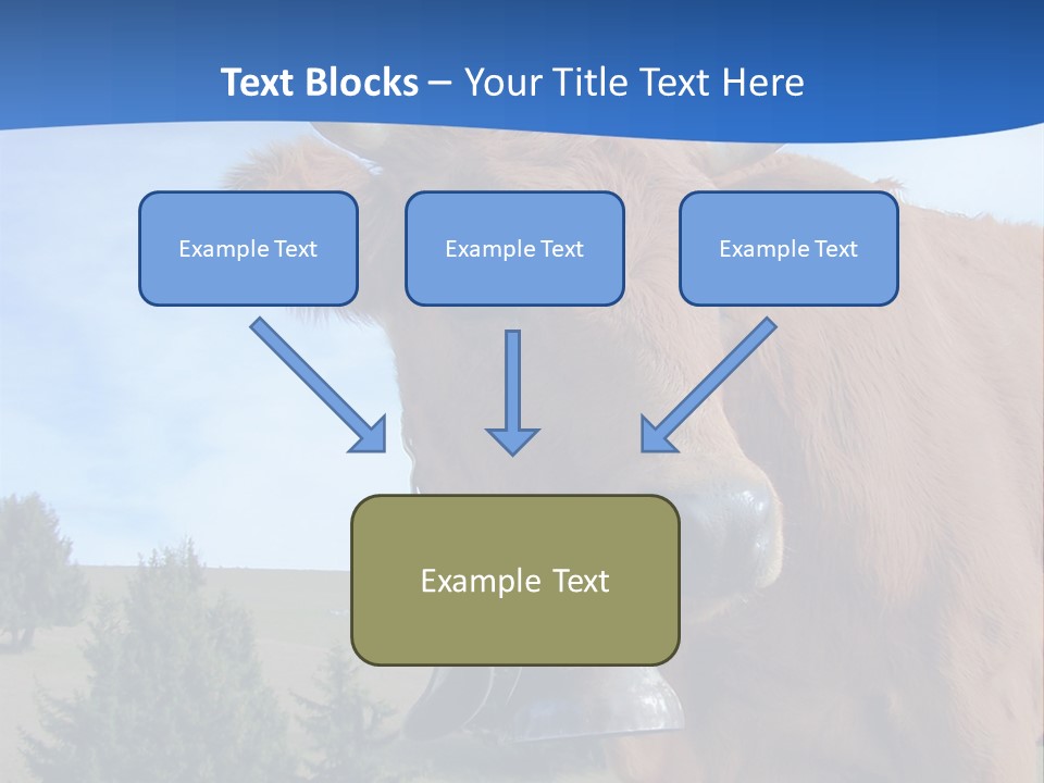 Purity Lake Hiker PowerPoint Template