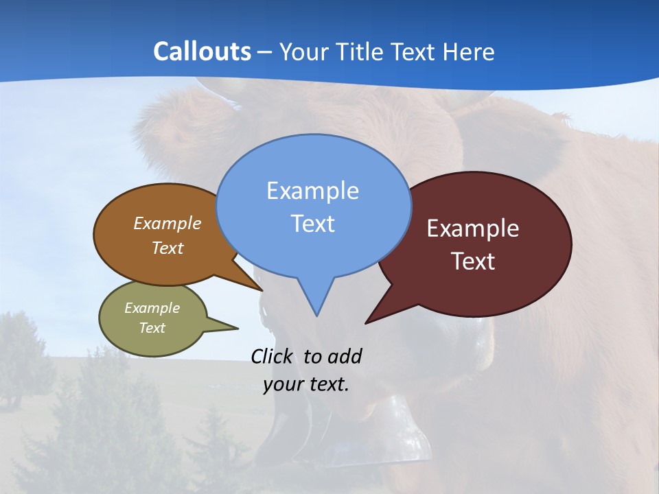 Purity Lake Hiker PowerPoint Template