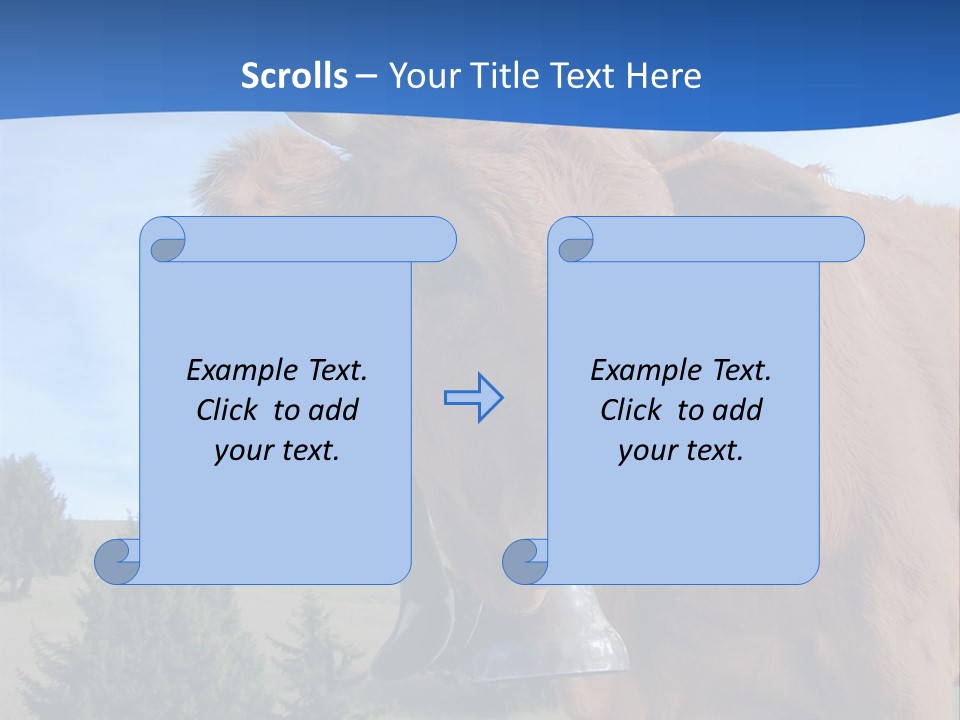 Purity Lake Hiker PowerPoint Template