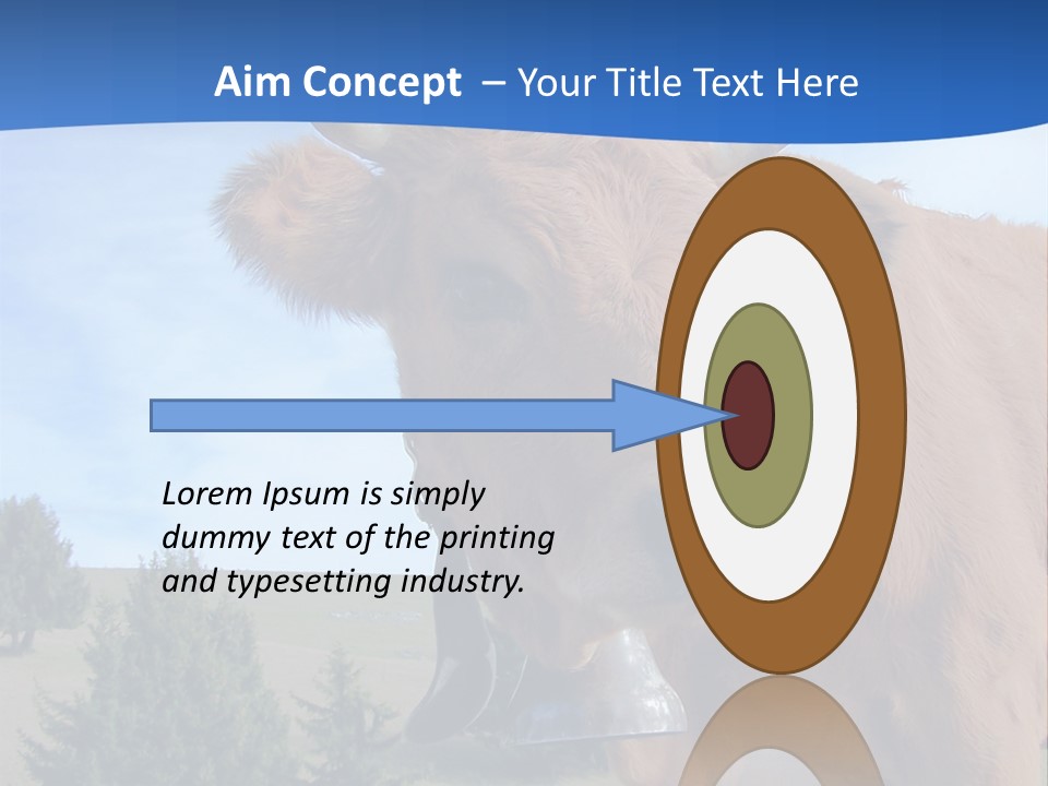 Purity Lake Hiker PowerPoint Template