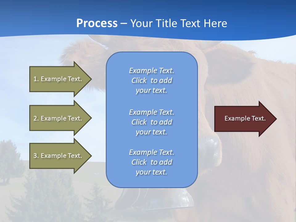 Purity Lake Hiker PowerPoint Template