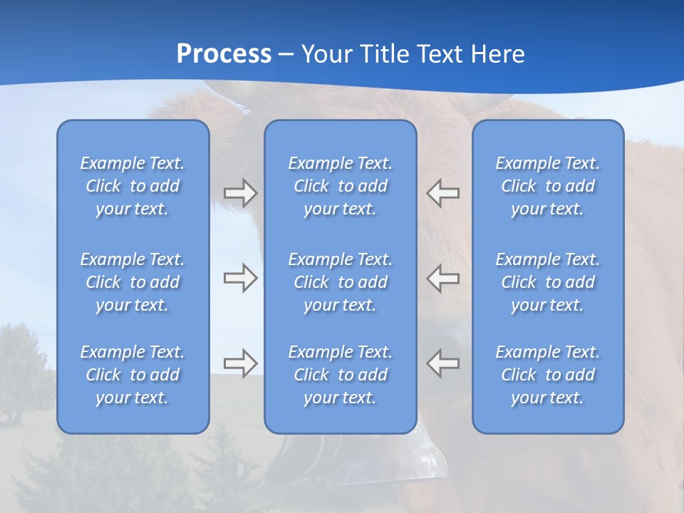 Purity Lake Hiker PowerPoint Template