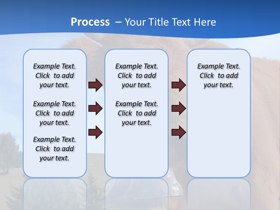 Purity Lake Hiker PowerPoint Template