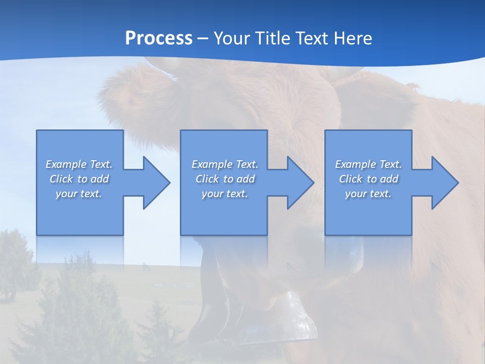 Purity Lake Hiker PowerPoint Template