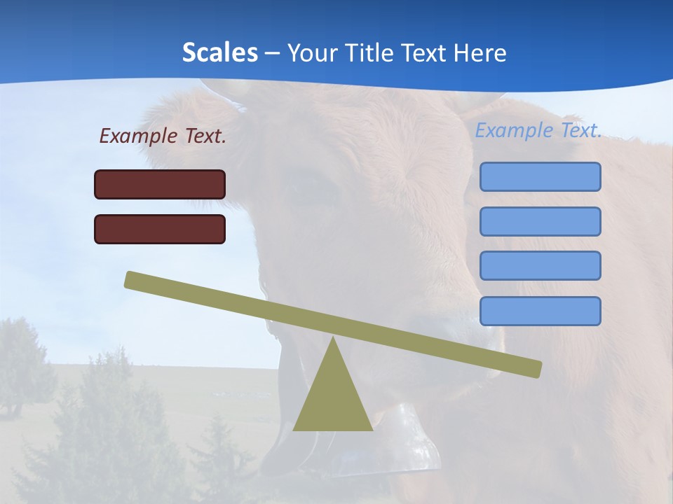 Purity Lake Hiker PowerPoint Template