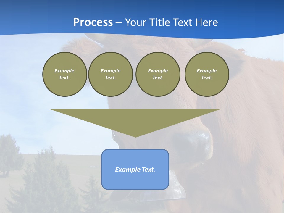 Purity Lake Hiker PowerPoint Template