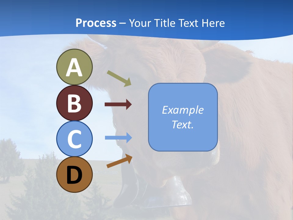 Purity Lake Hiker PowerPoint Template