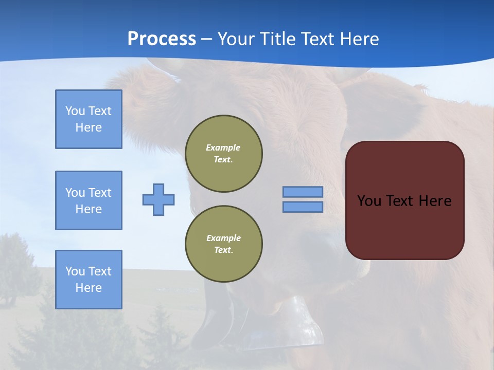 Purity Lake Hiker PowerPoint Template