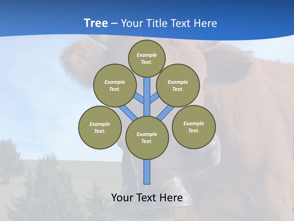 Purity Lake Hiker PowerPoint Template