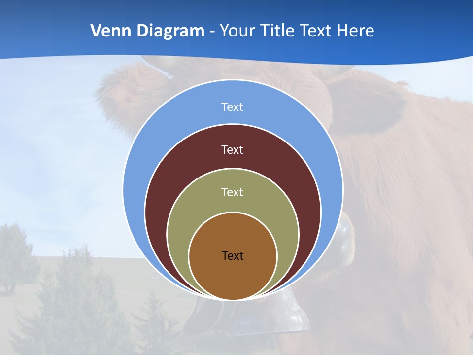 Purity Lake Hiker PowerPoint Template