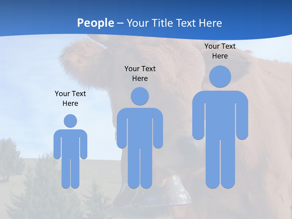 Purity Lake Hiker PowerPoint Template