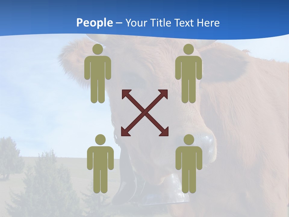 Purity Lake Hiker PowerPoint Template