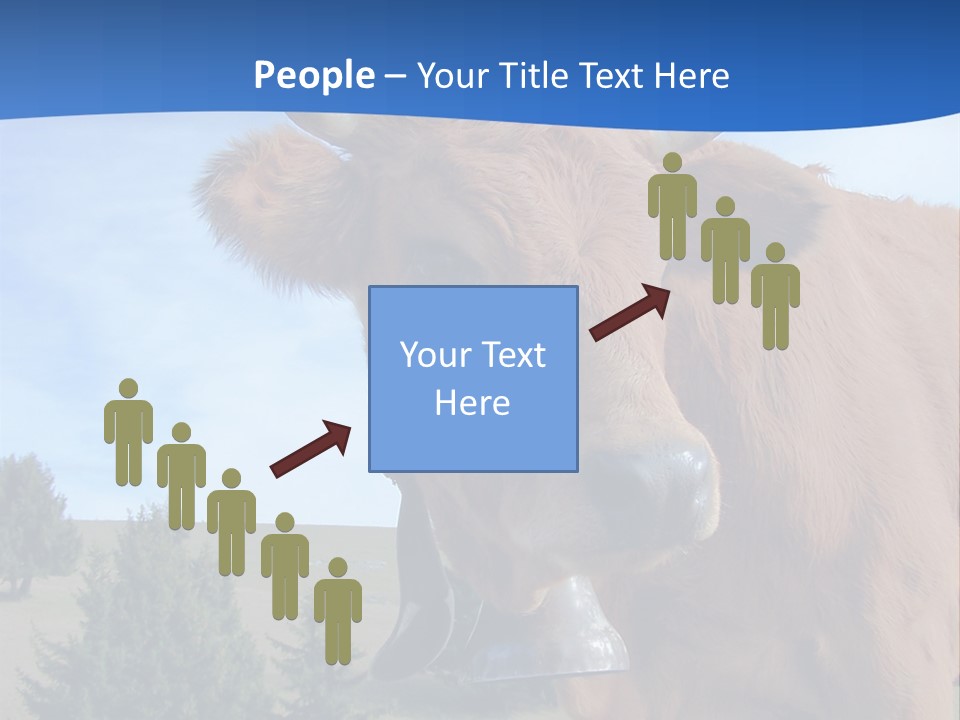 Purity Lake Hiker PowerPoint Template