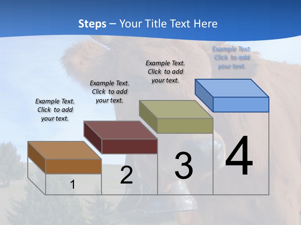 Purity Lake Hiker PowerPoint Template
