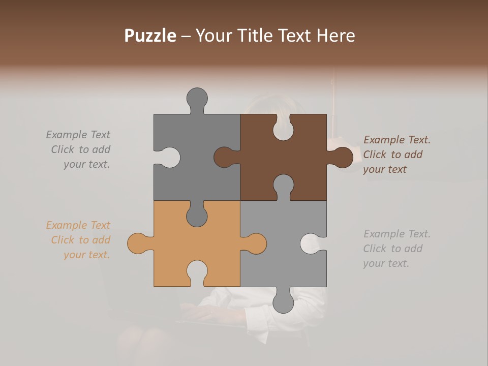 White Baby Sexy PowerPoint Template