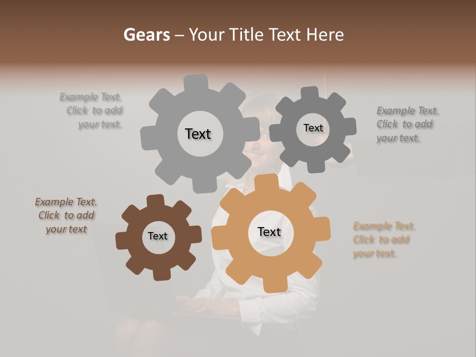 White Baby Sexy PowerPoint Template