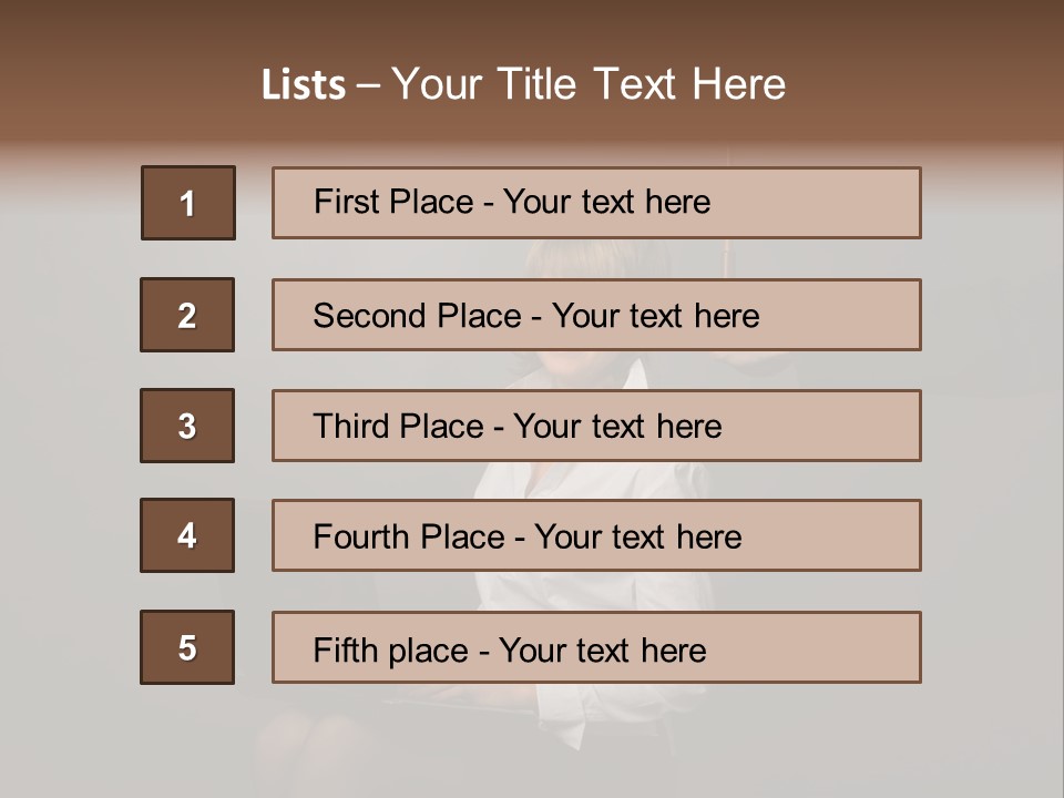 White Baby Sexy PowerPoint Template
