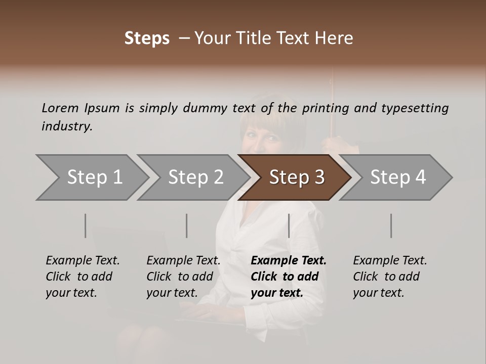 White Baby Sexy PowerPoint Template