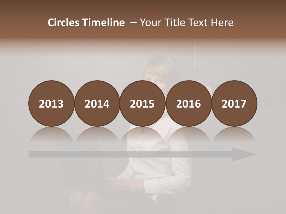 White Baby Sexy PowerPoint Template