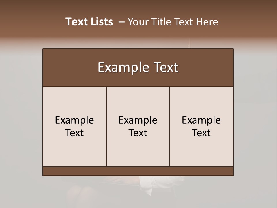 White Baby Sexy PowerPoint Template