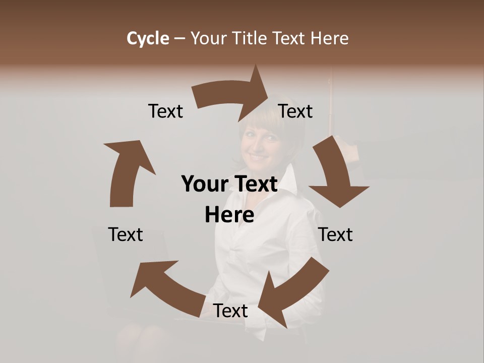 White Baby Sexy PowerPoint Template