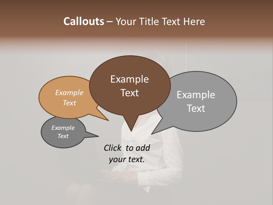 White Baby Sexy PowerPoint Template