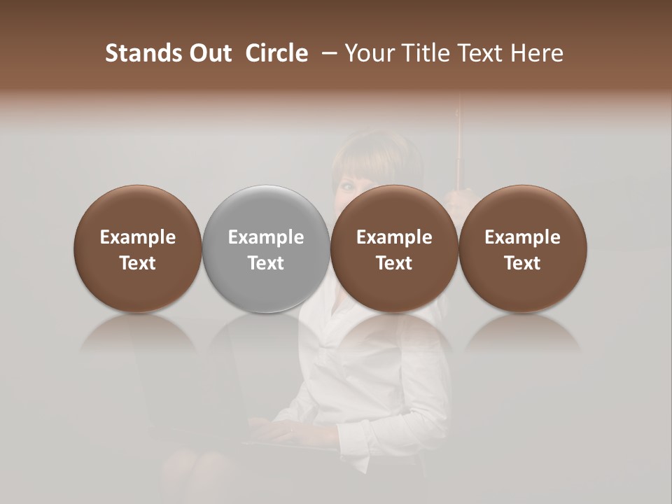 White Baby Sexy PowerPoint Template