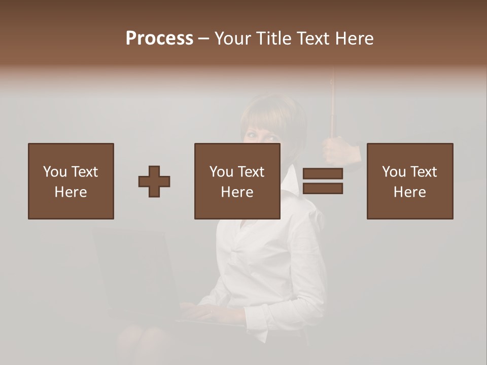 White Baby Sexy PowerPoint Template