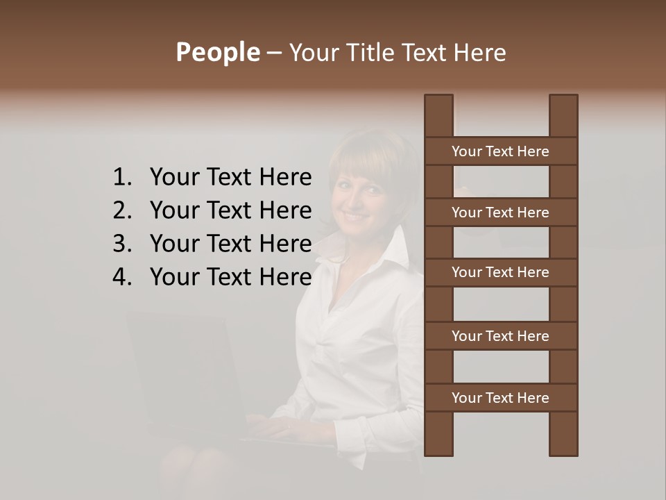 White Baby Sexy PowerPoint Template