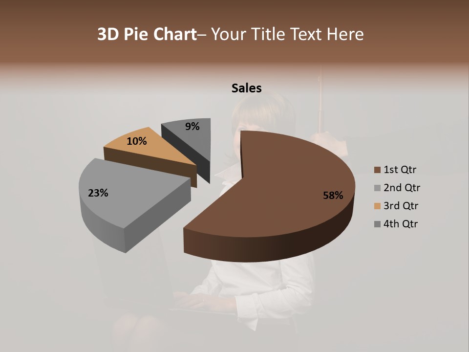 White Baby Sexy PowerPoint Template