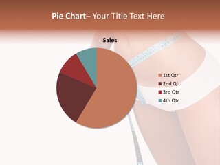 Dieting Young One Person PowerPoint Template