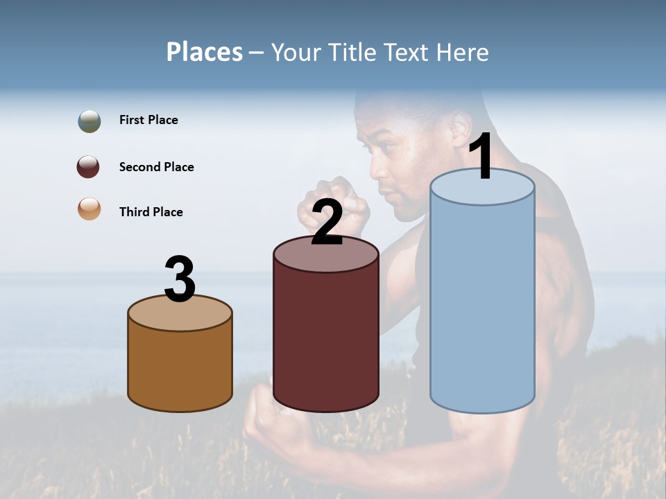 Arm Man Fit PowerPoint Template