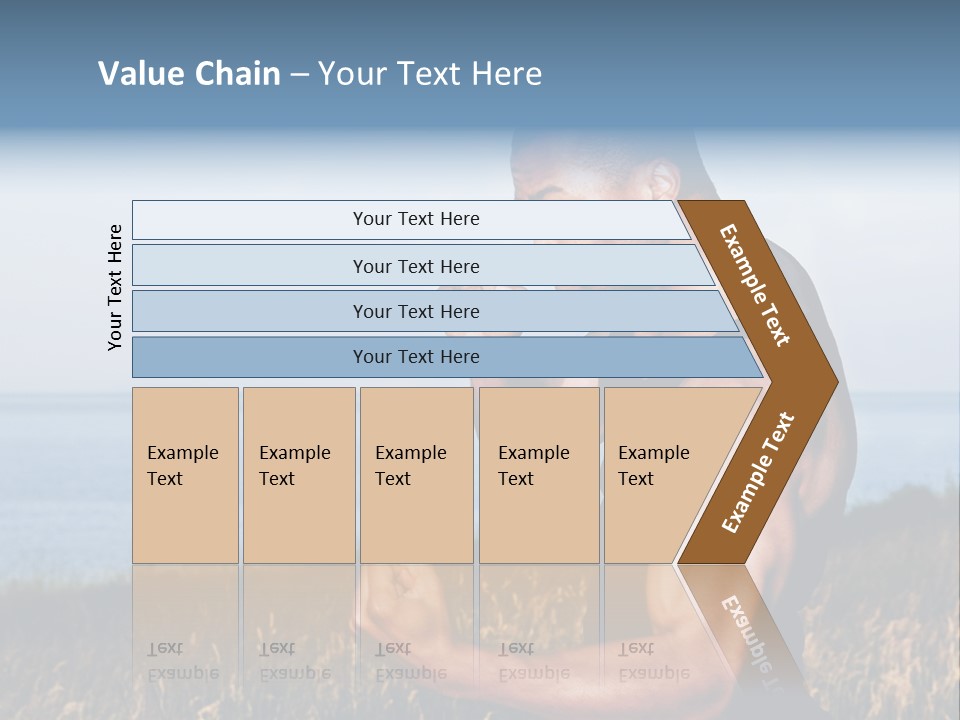 Arm Man Fit PowerPoint Template