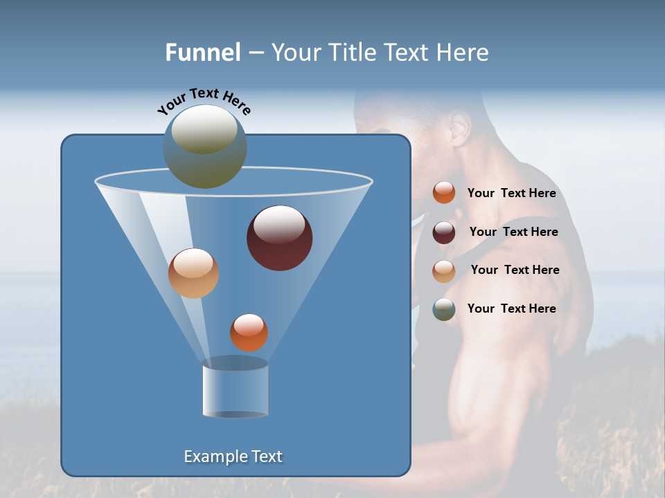 Arm Man Fit PowerPoint Template