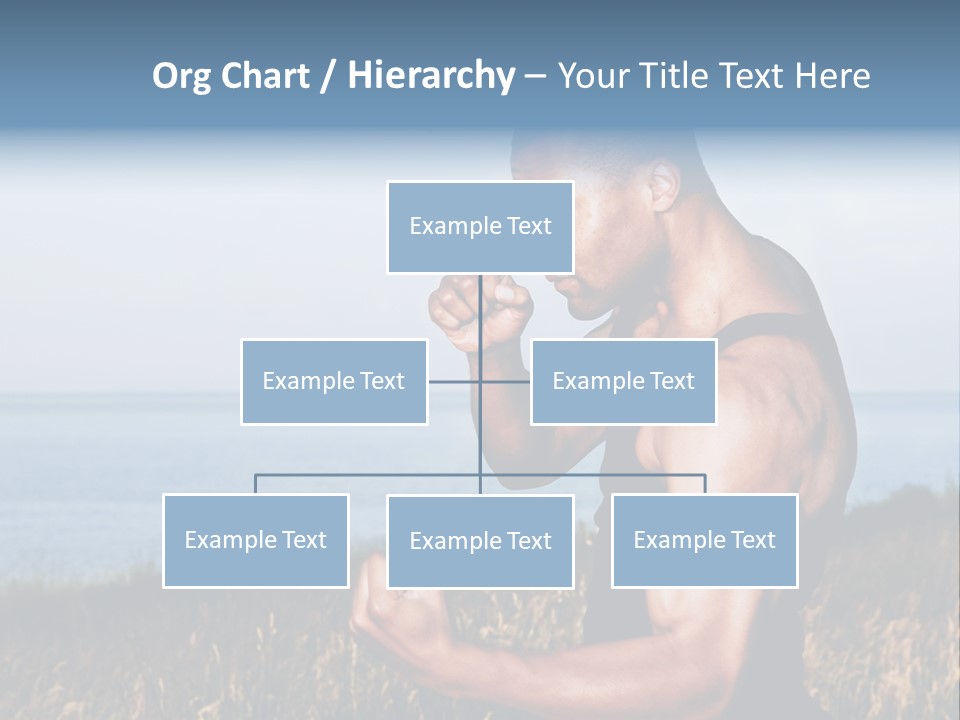 Arm Man Fit PowerPoint Template