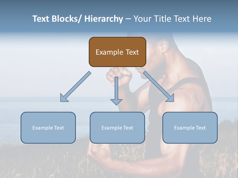 Arm Man Fit PowerPoint Template