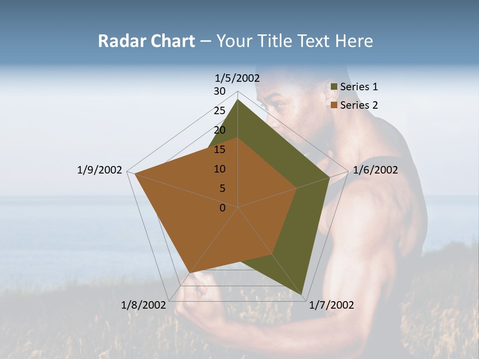 Arm Man Fit PowerPoint Template