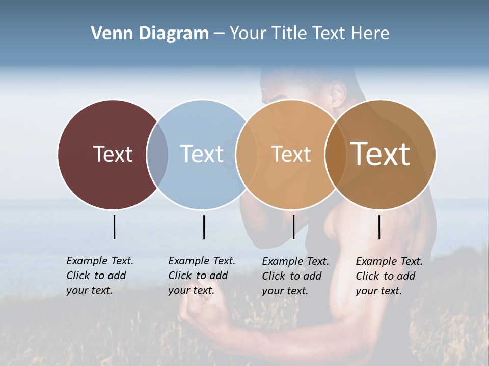 Arm Man Fit PowerPoint Template