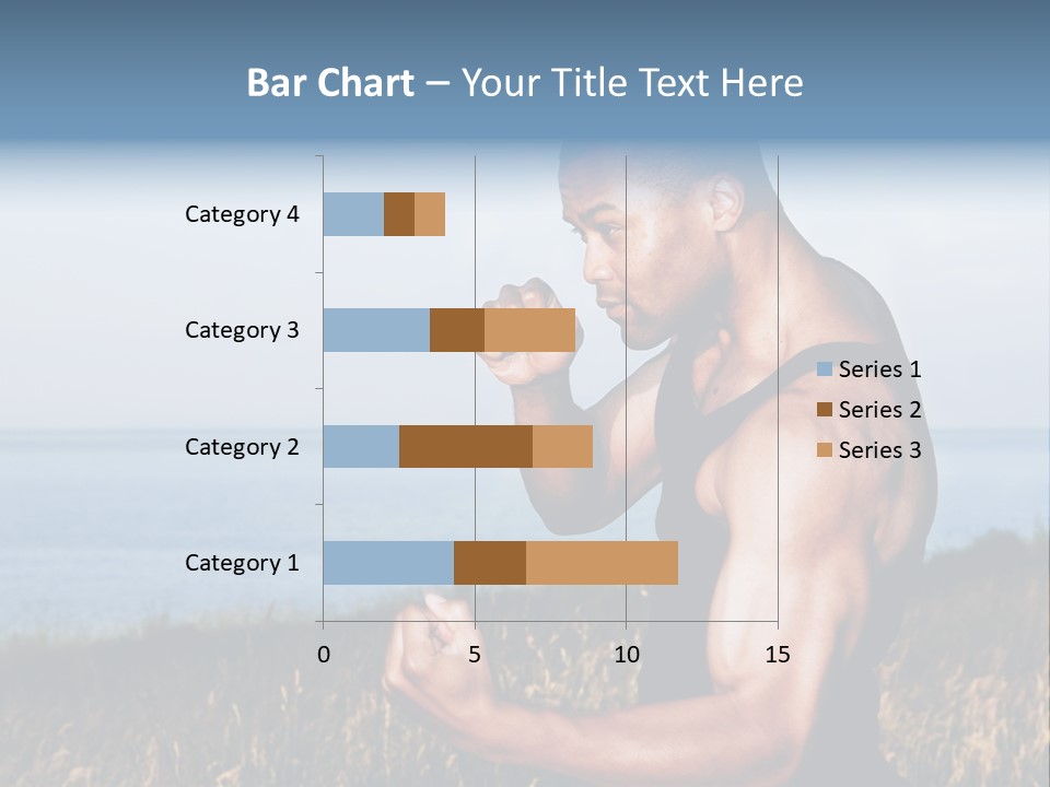 Arm Man Fit PowerPoint Template