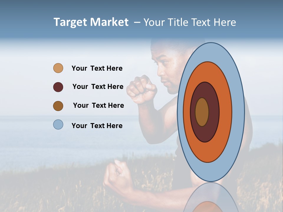 Arm Man Fit PowerPoint Template