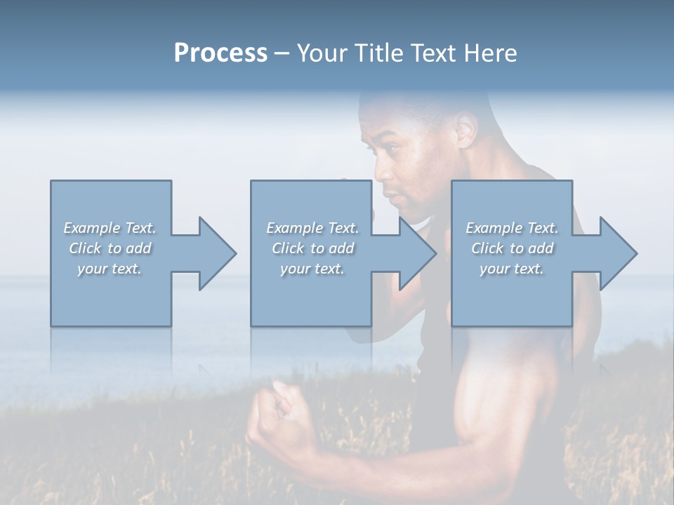 Arm Man Fit PowerPoint Template