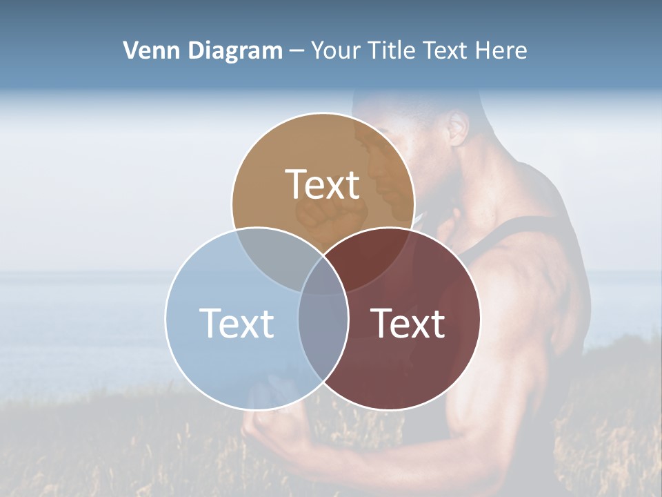Arm Man Fit PowerPoint Template