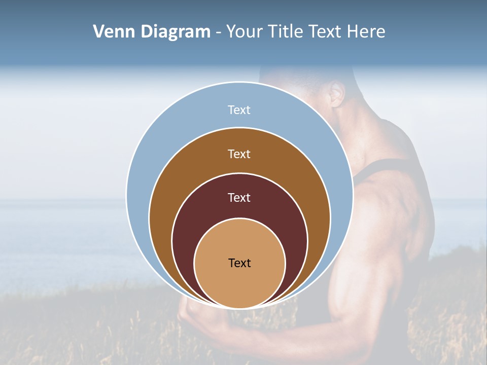 Arm Man Fit PowerPoint Template