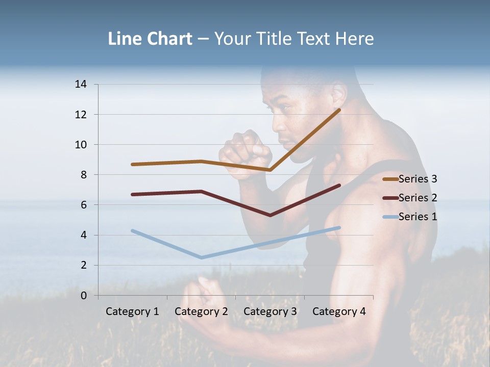 Arm Man Fit PowerPoint Template