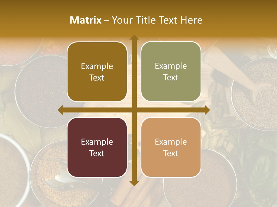 Powder Aroma Curry PowerPoint Template