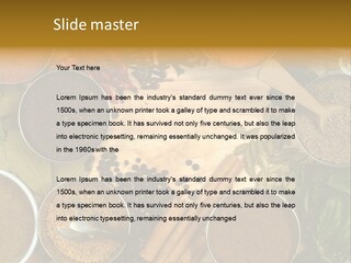 Powder Aroma Curry PowerPoint Template